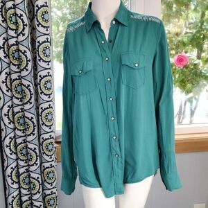 Cruel Snap Button Down Shirt